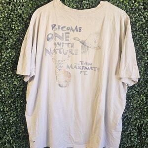 Mens 2XL Columbia Become One With Nature Then Marinate It Tshirt